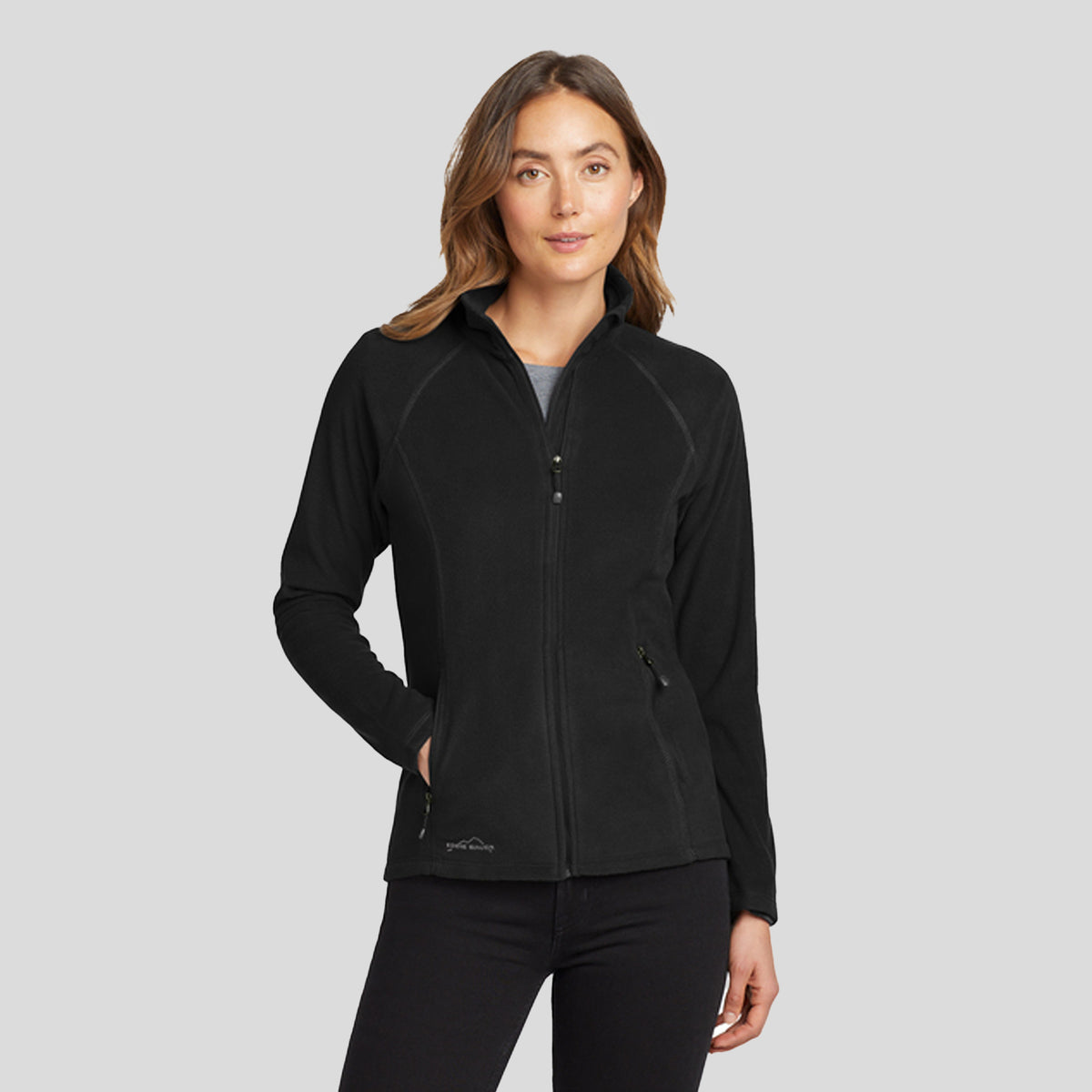 Women's Full-Zip Microfleece Jacket | Black