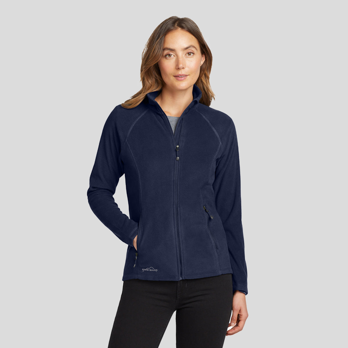 Women's Full-Zip Microfleece Jacket | Navy