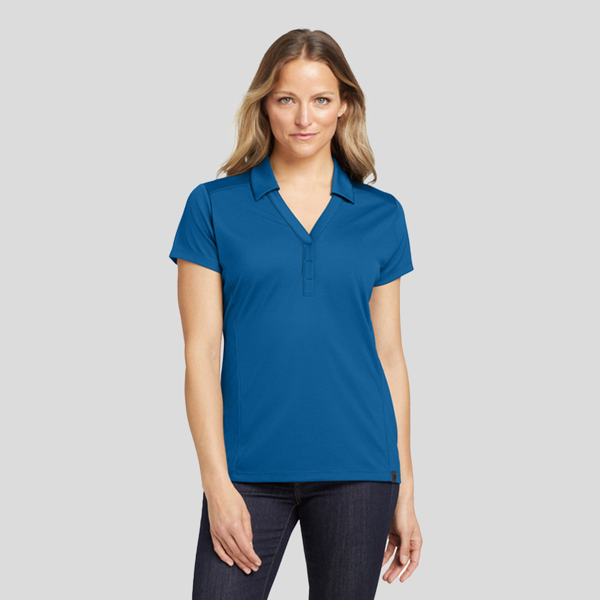 Women's Framework Polo | Bolt Blue