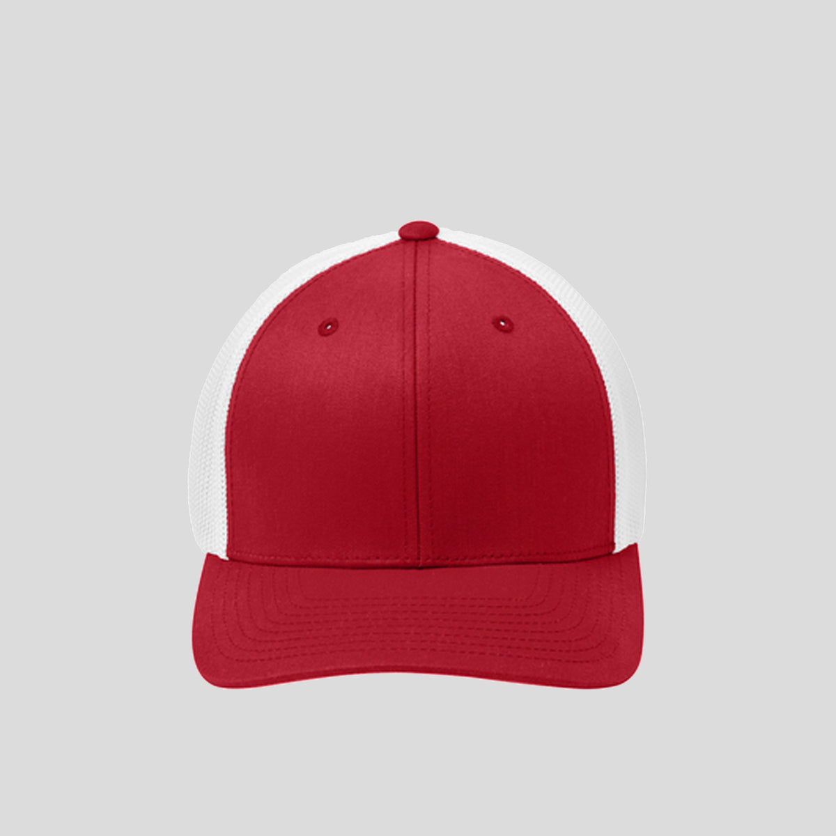 Flexfit® Mesh Back Cap | True Red/White