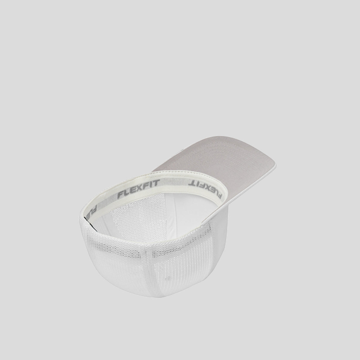 Flexfit® Mesh Back Cap | White/White